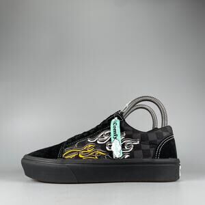 VANS ComfyCush Old Skool Women's 5 Ignition Black Suede Casual Sneakers Casual